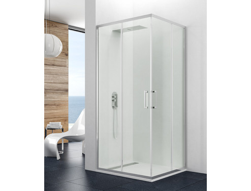ДУШ ПАРАВАН с плъзгащи  врати  100х90 см GME PRESTIGE  TITAN CORNER  8/6 мм стъкла